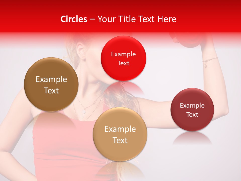 Ladies Fitness PowerPoint Template