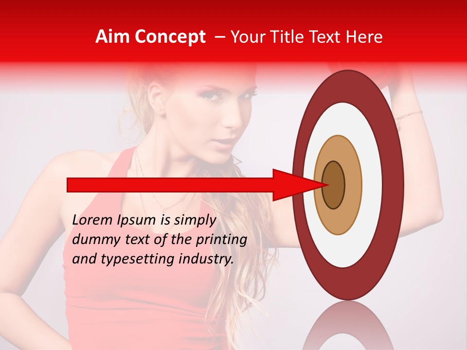 Ladies Fitness PowerPoint Template