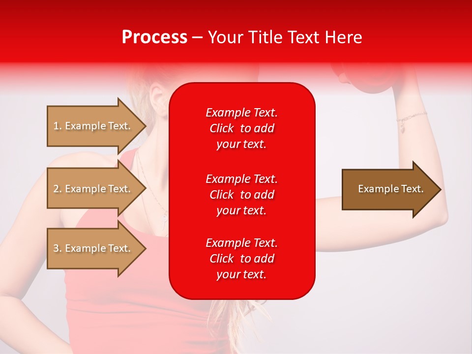 Ladies Fitness PowerPoint Template