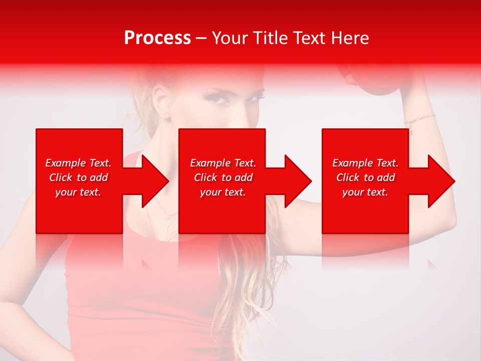 Ladies Fitness PowerPoint Template