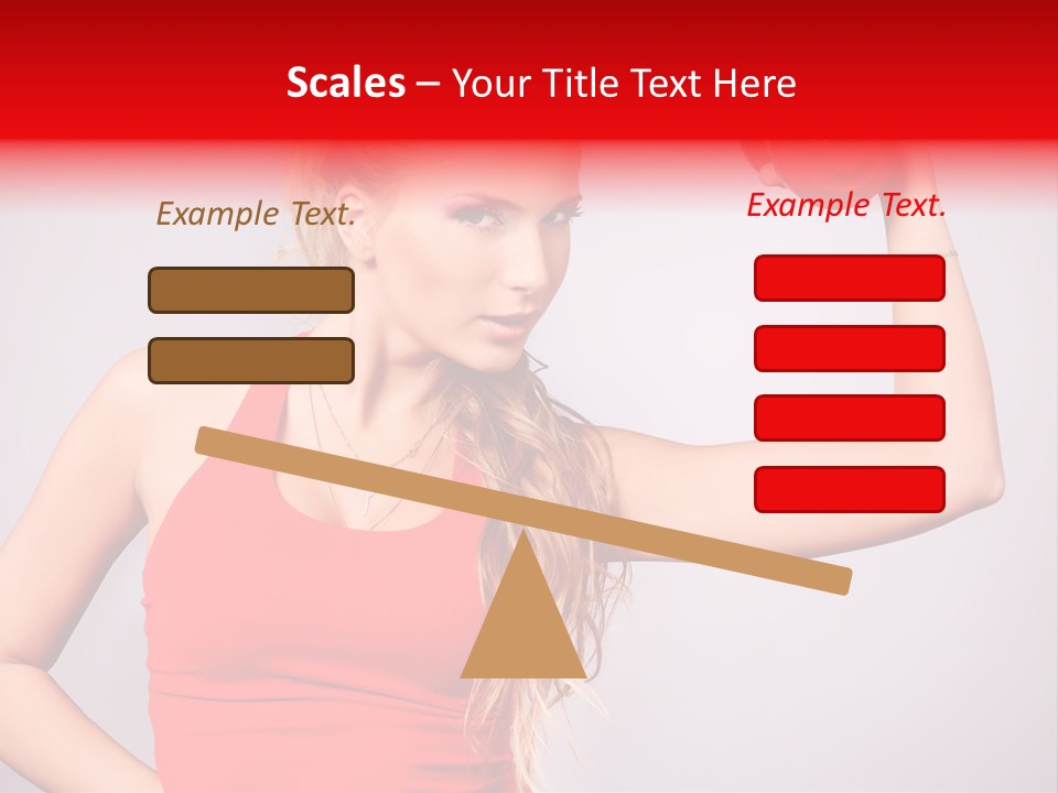 Ladies Fitness PowerPoint Template