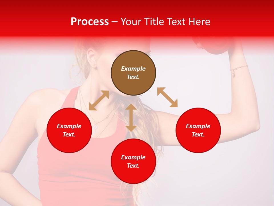 Ladies Fitness PowerPoint Template