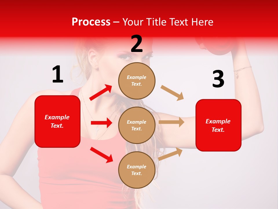 Ladies Fitness PowerPoint Template