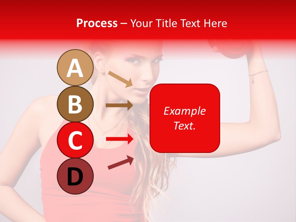 Ladies Fitness PowerPoint Template