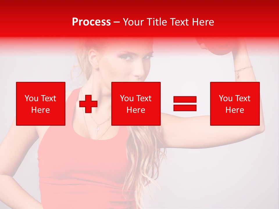 Ladies Fitness PowerPoint Template