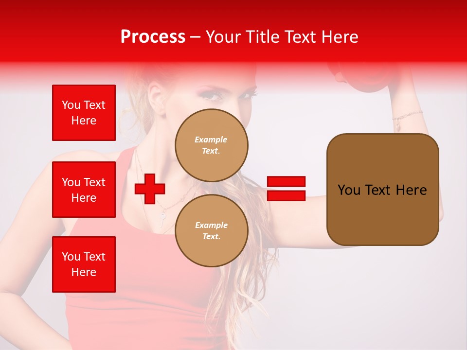 Ladies Fitness PowerPoint Template