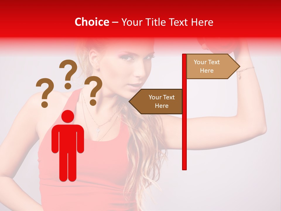 Ladies Fitness PowerPoint Template