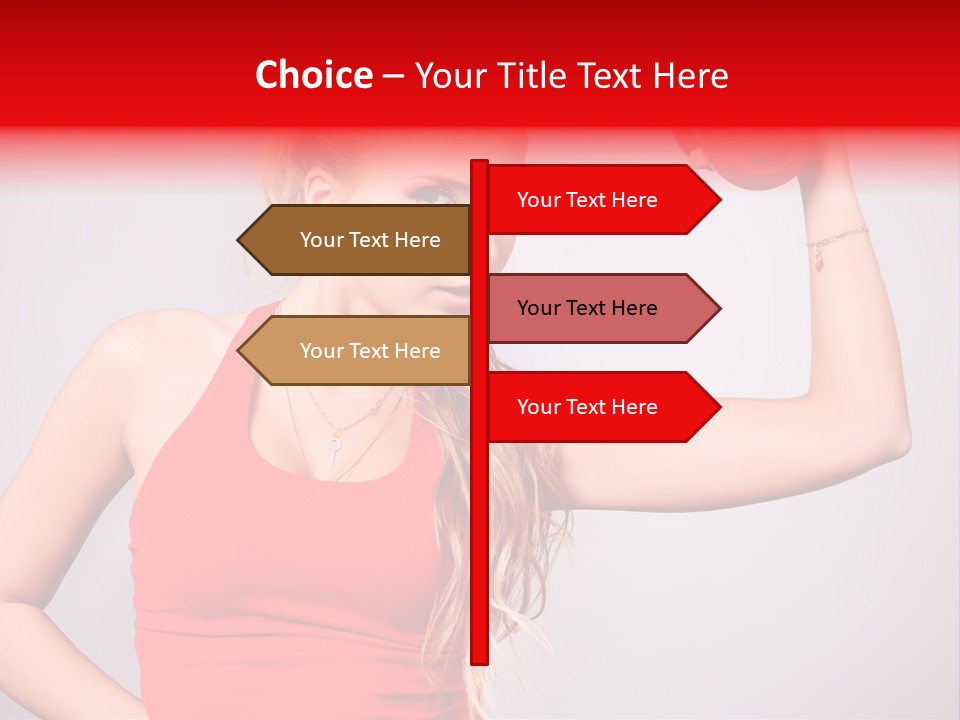 Ladies Fitness PowerPoint Template