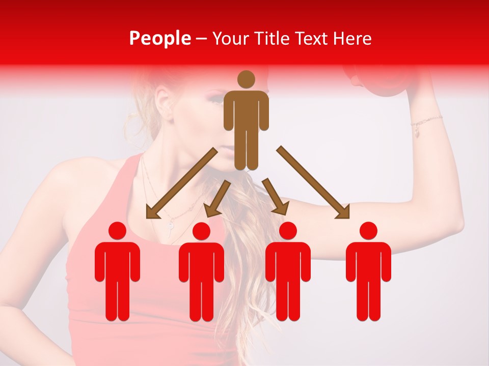 Ladies Fitness PowerPoint Template