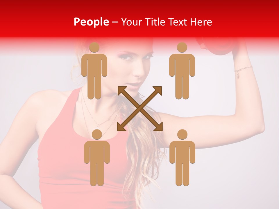 Ladies Fitness PowerPoint Template