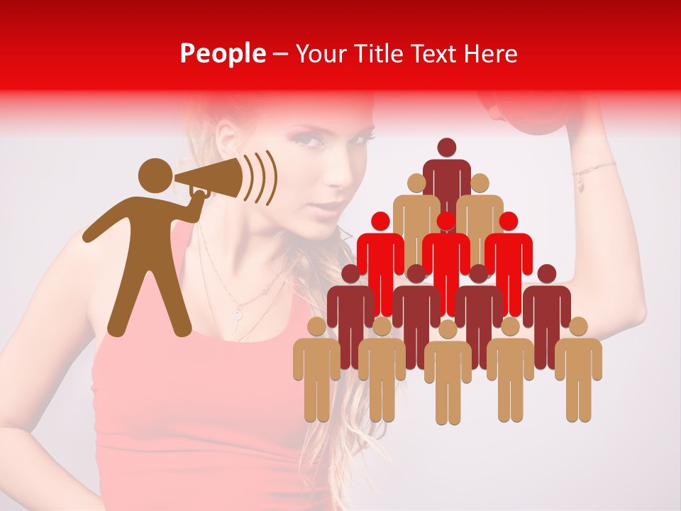 Ladies Fitness PowerPoint Template