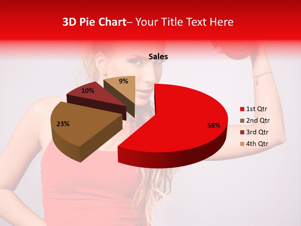 Ladies Fitness PowerPoint Template