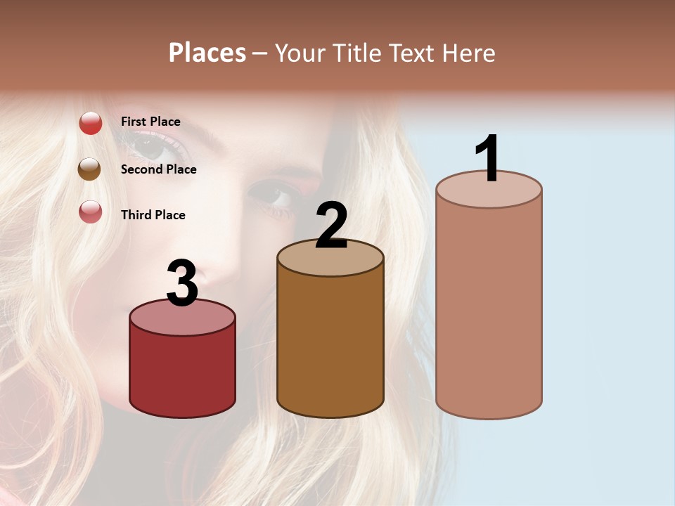 Woman Haircare  PowerPoint Template