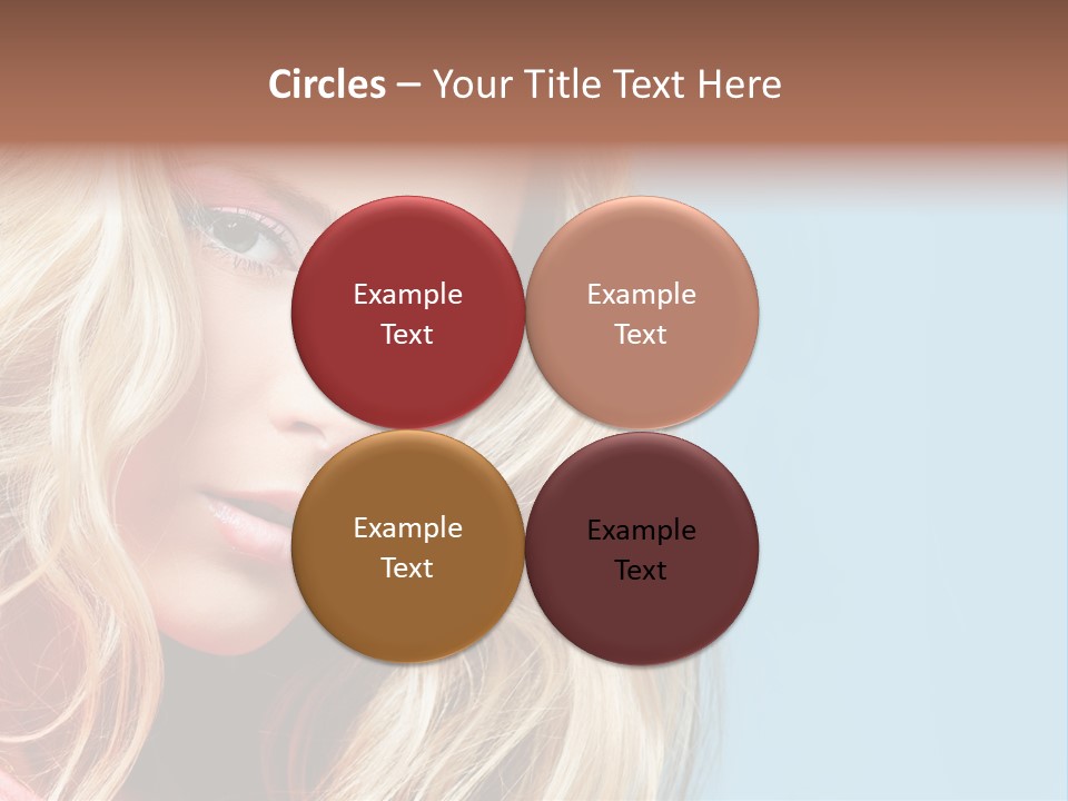 Woman Haircare  PowerPoint Template