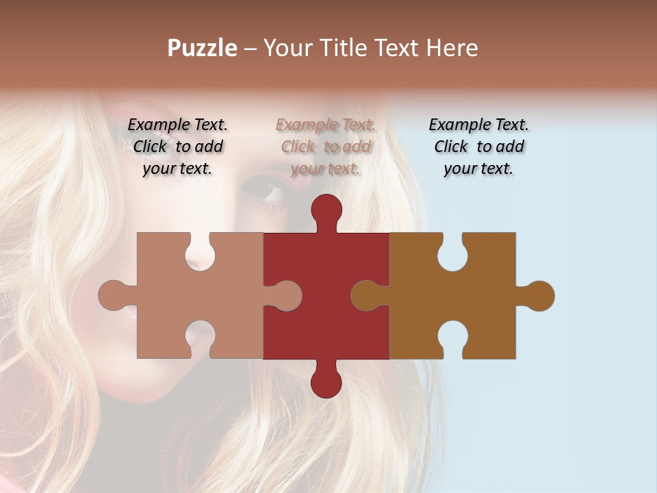 Woman Haircare  PowerPoint Template