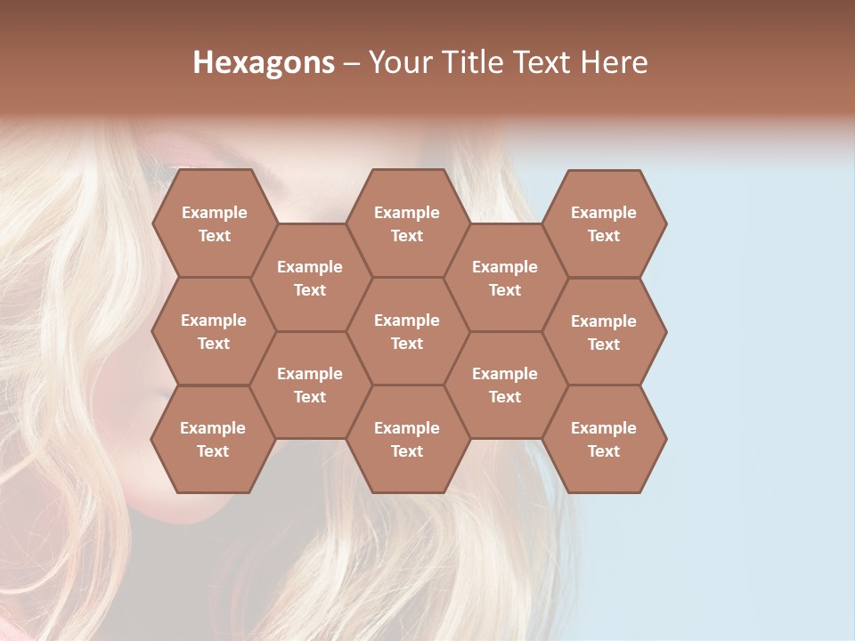 Woman Haircare  PowerPoint Template