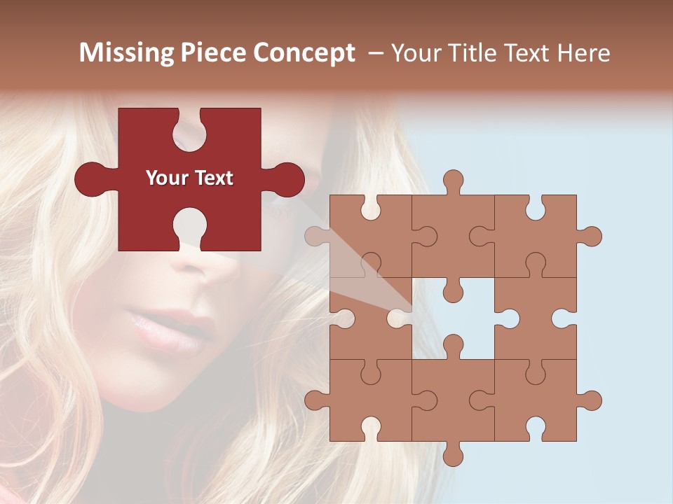 Woman Haircare  PowerPoint Template