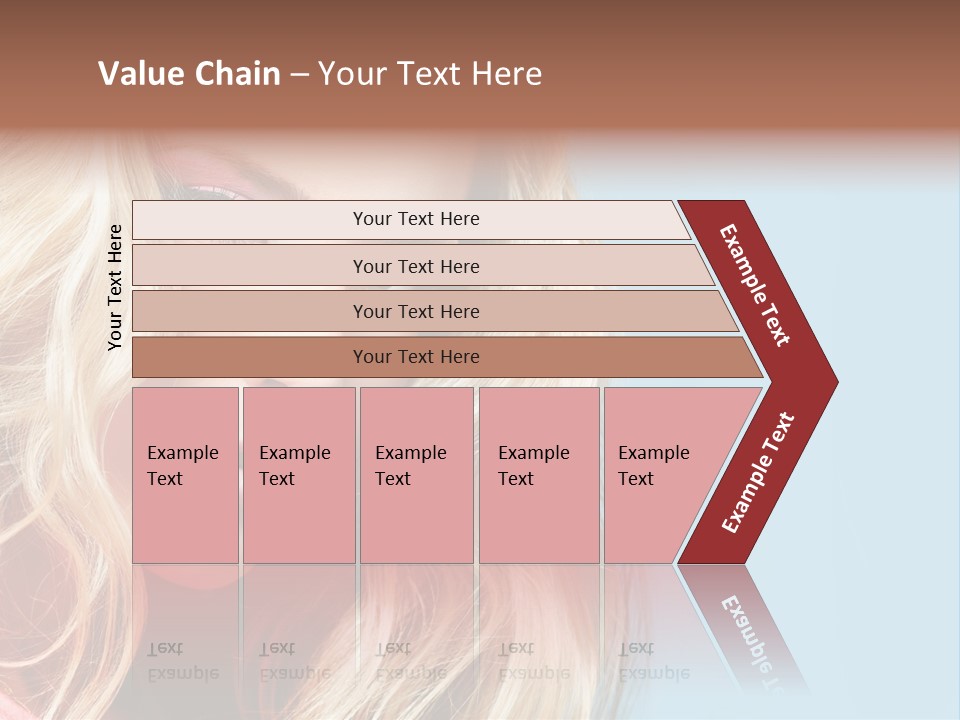 Woman Haircare  PowerPoint Template