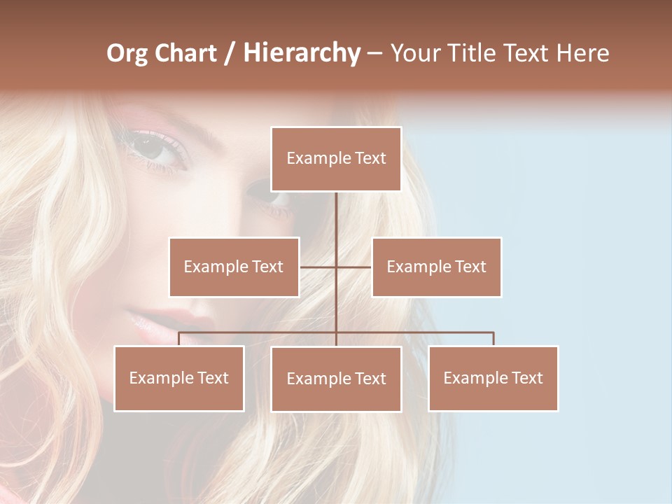 Woman Haircare  PowerPoint Template