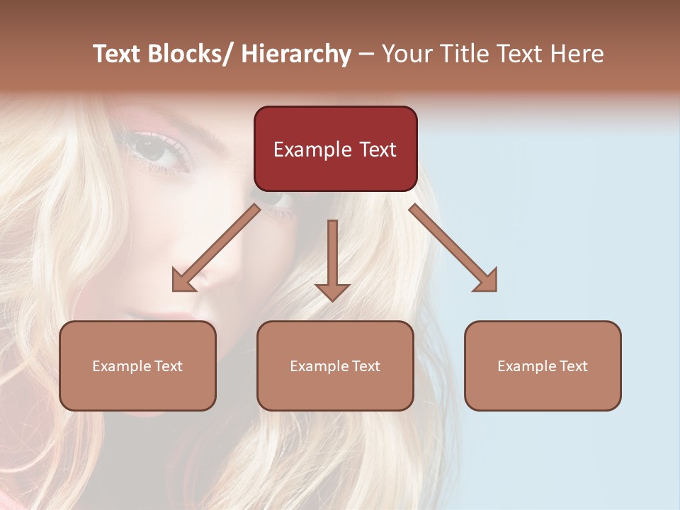 Woman Haircare  PowerPoint Template