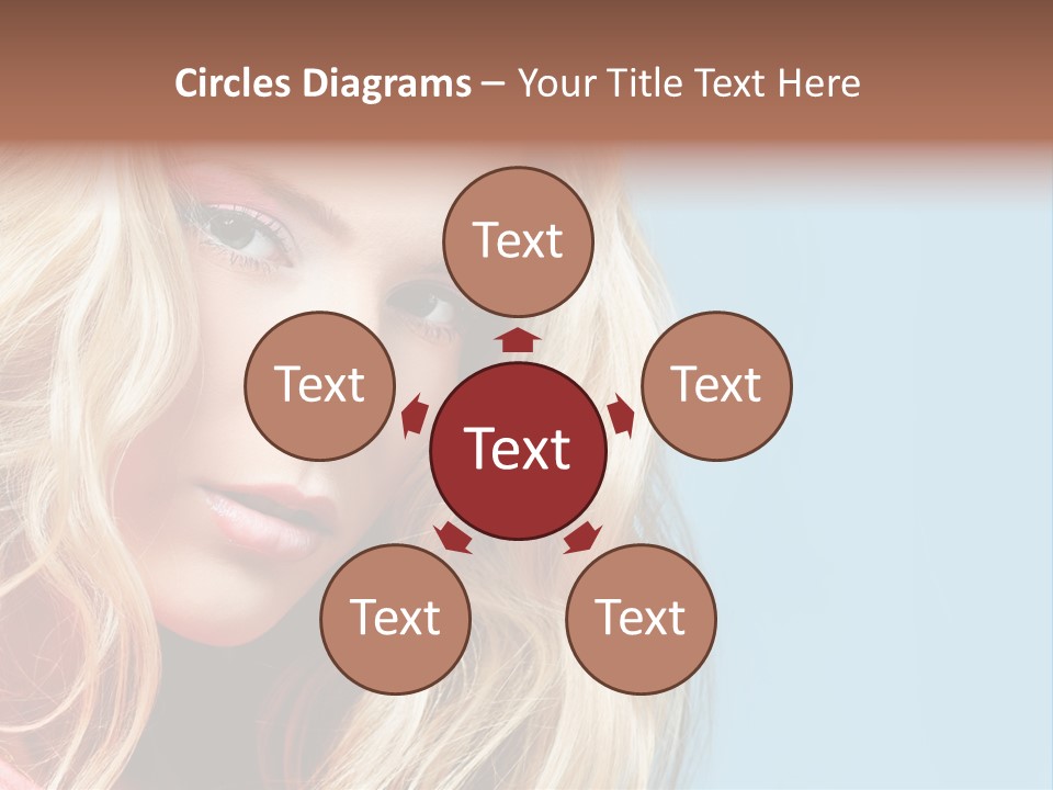 Woman Haircare  PowerPoint Template