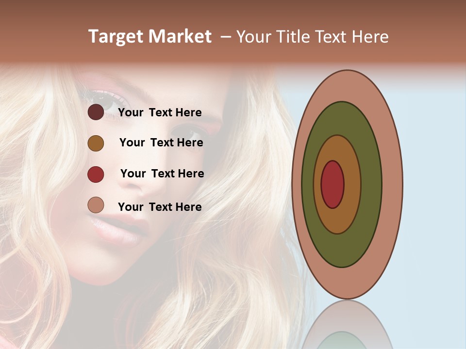 Woman Haircare  PowerPoint Template