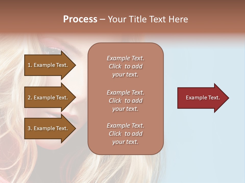 Woman Haircare  PowerPoint Template