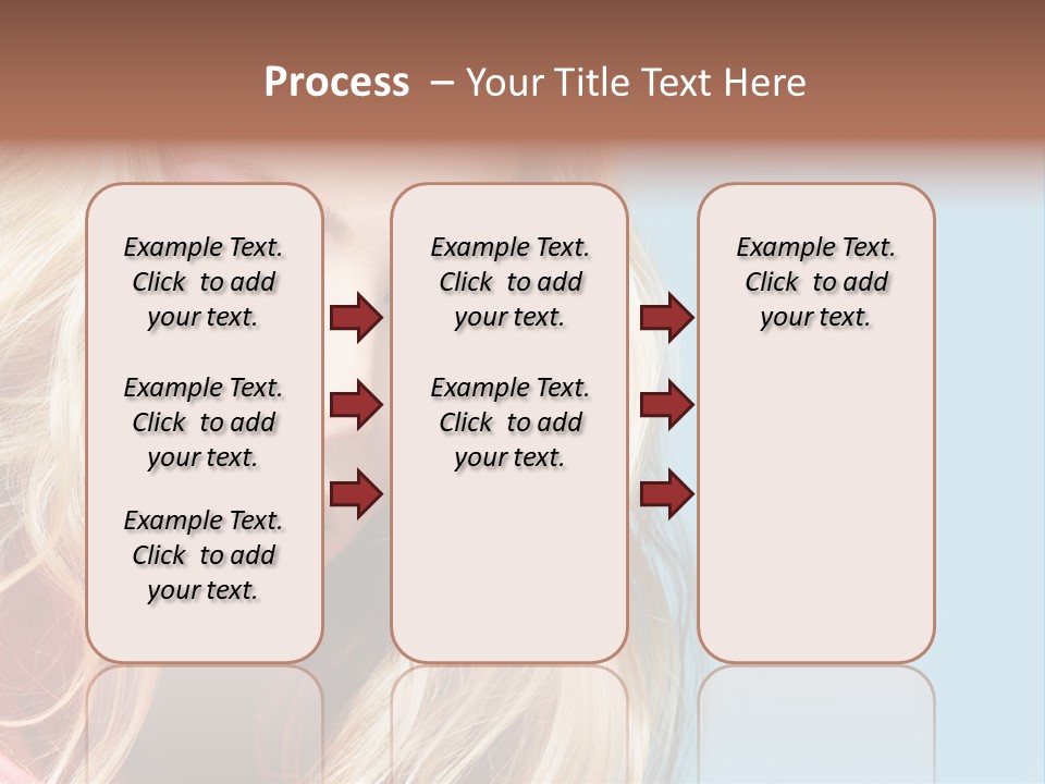Woman Haircare  PowerPoint Template