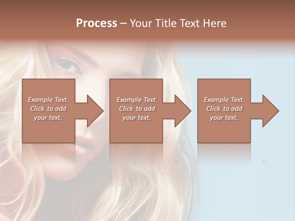 Woman Haircare  PowerPoint Template