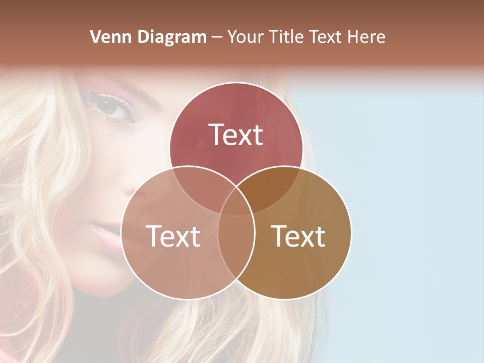 Woman Haircare  PowerPoint Template