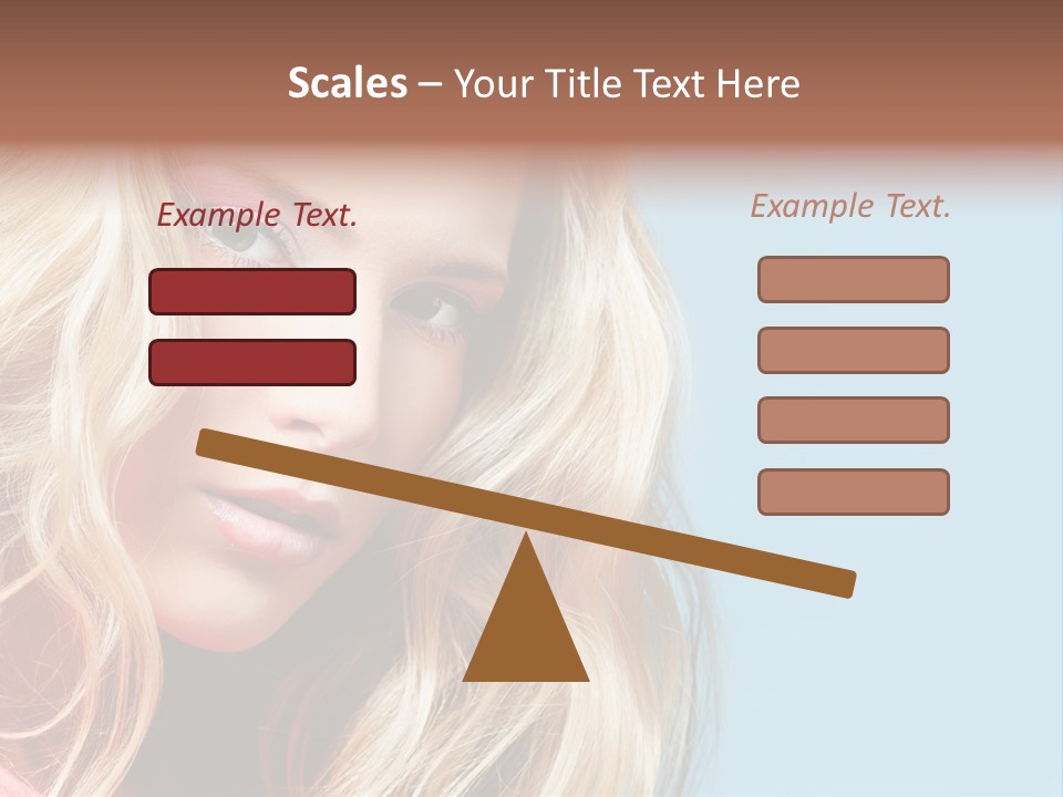 Woman Haircare  PowerPoint Template