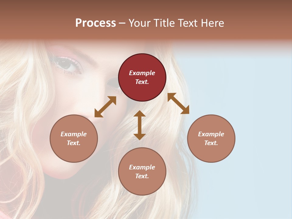 Woman Haircare  PowerPoint Template