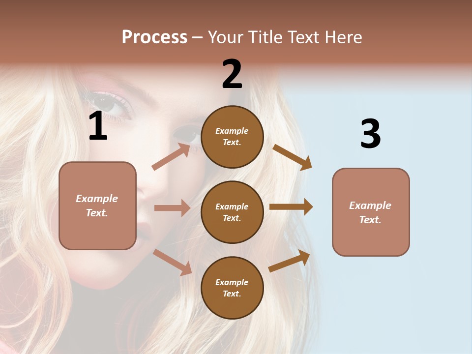 Woman Haircare  PowerPoint Template