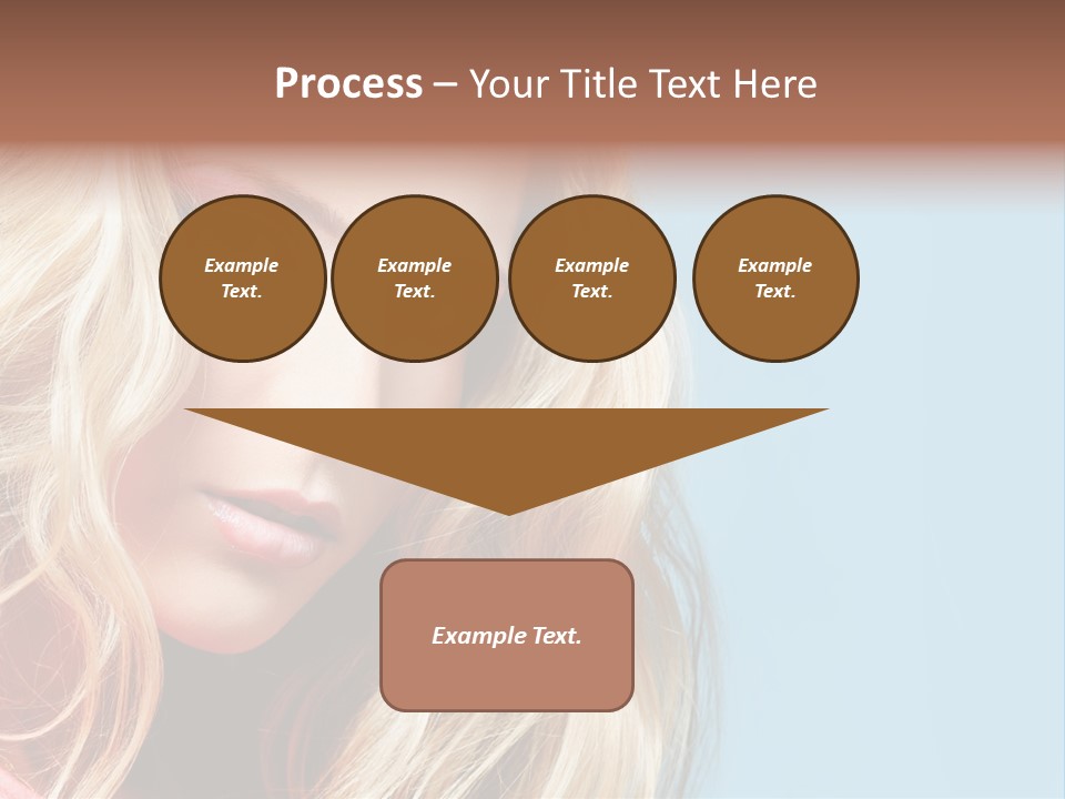 Woman Haircare  PowerPoint Template