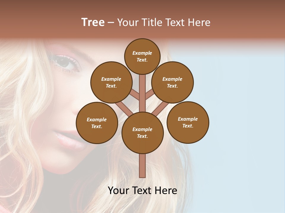 Woman Haircare  PowerPoint Template