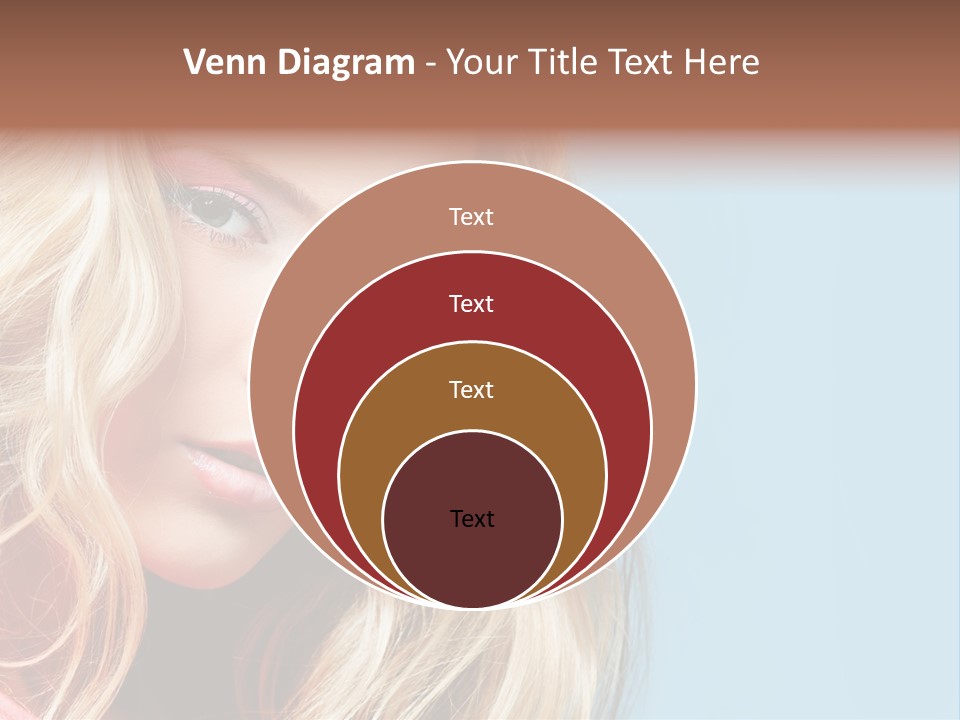 Woman Haircare  PowerPoint Template