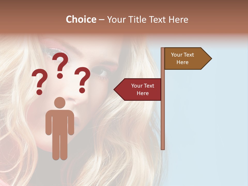 Woman Haircare  PowerPoint Template