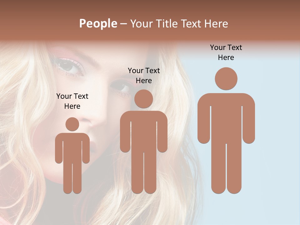 Woman Haircare  PowerPoint Template