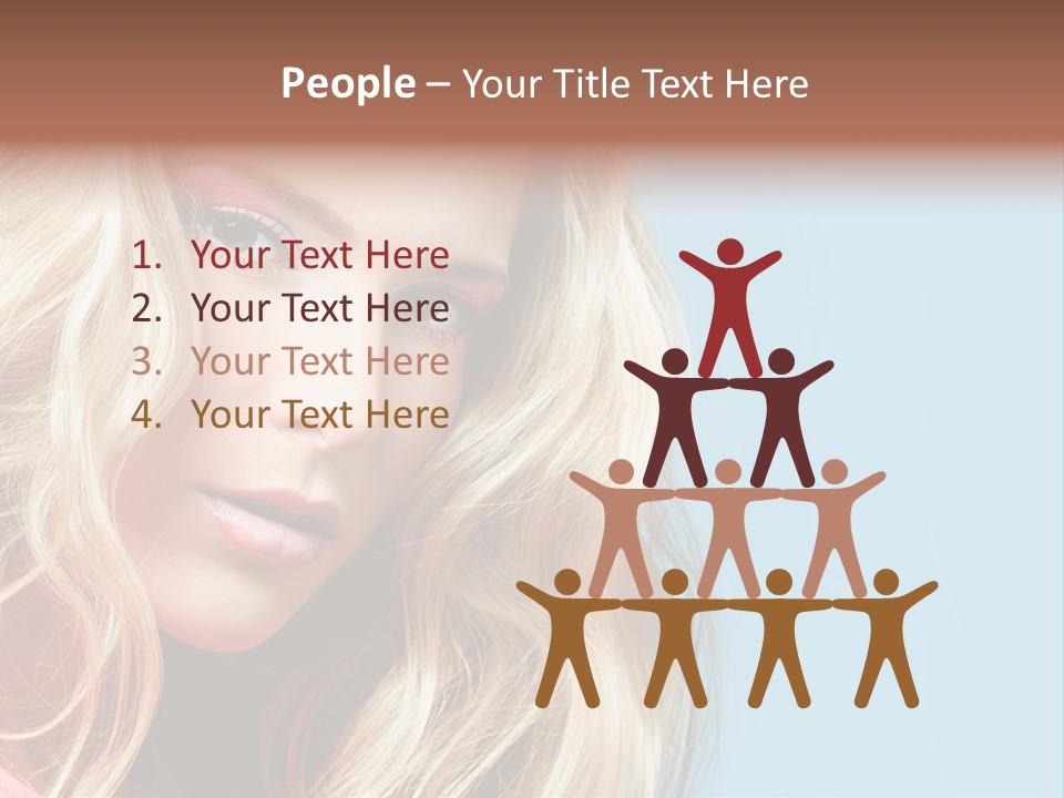 Woman Haircare  PowerPoint Template