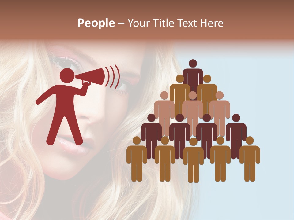 Woman Haircare  PowerPoint Template