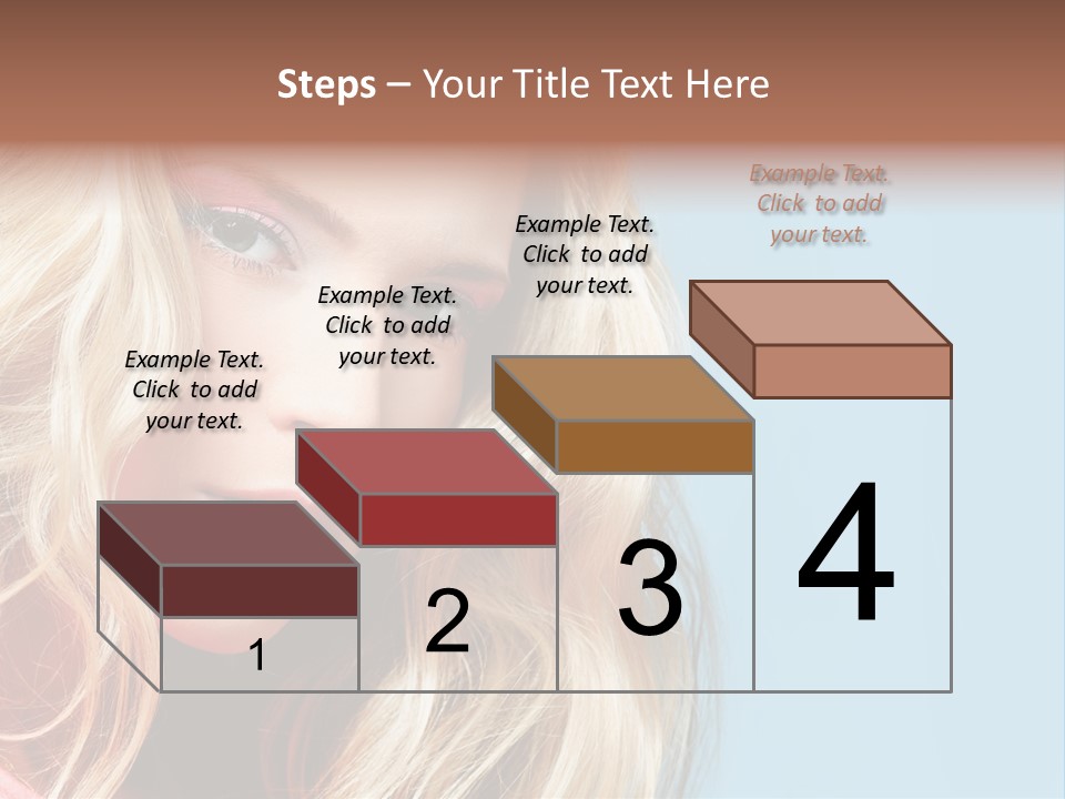 Woman Haircare  PowerPoint Template