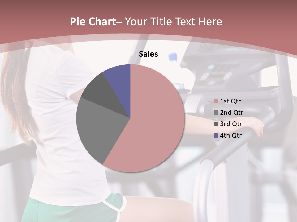 Moving Wellbeing Caucasian PowerPoint Template