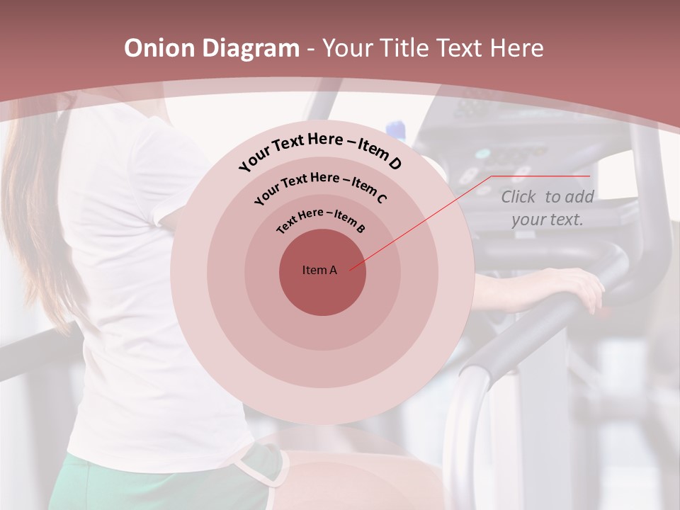 Moving Wellbeing Caucasian PowerPoint Template