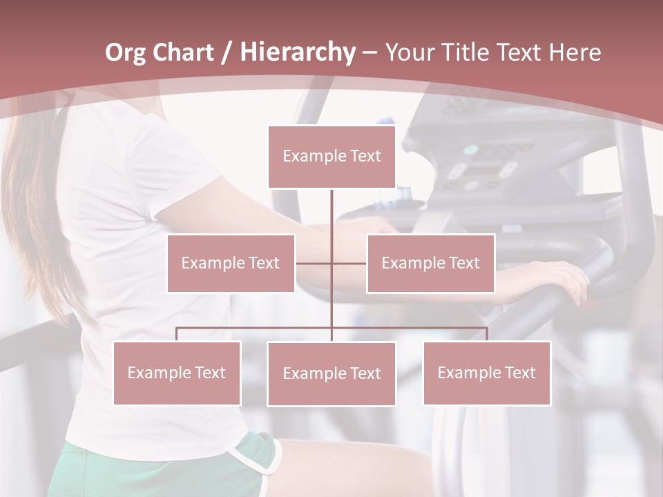 Moving Wellbeing Caucasian PowerPoint Template