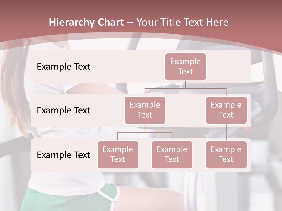 Moving Wellbeing Caucasian PowerPoint Template