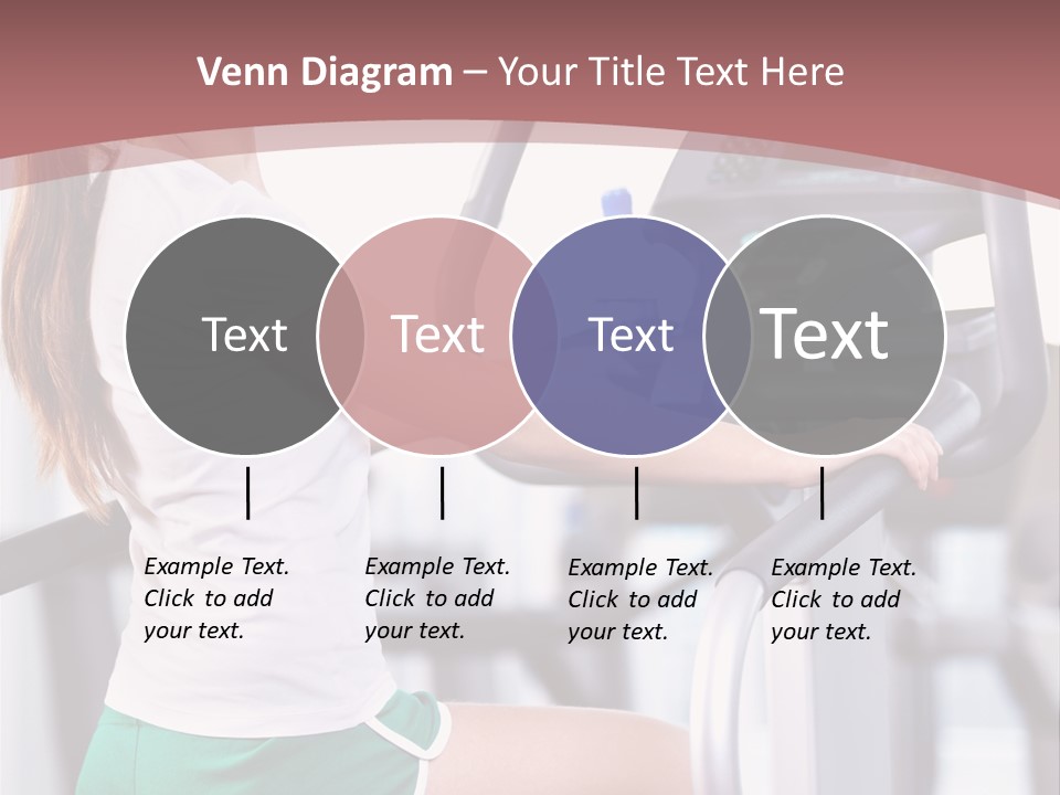 Moving Wellbeing Caucasian PowerPoint Template