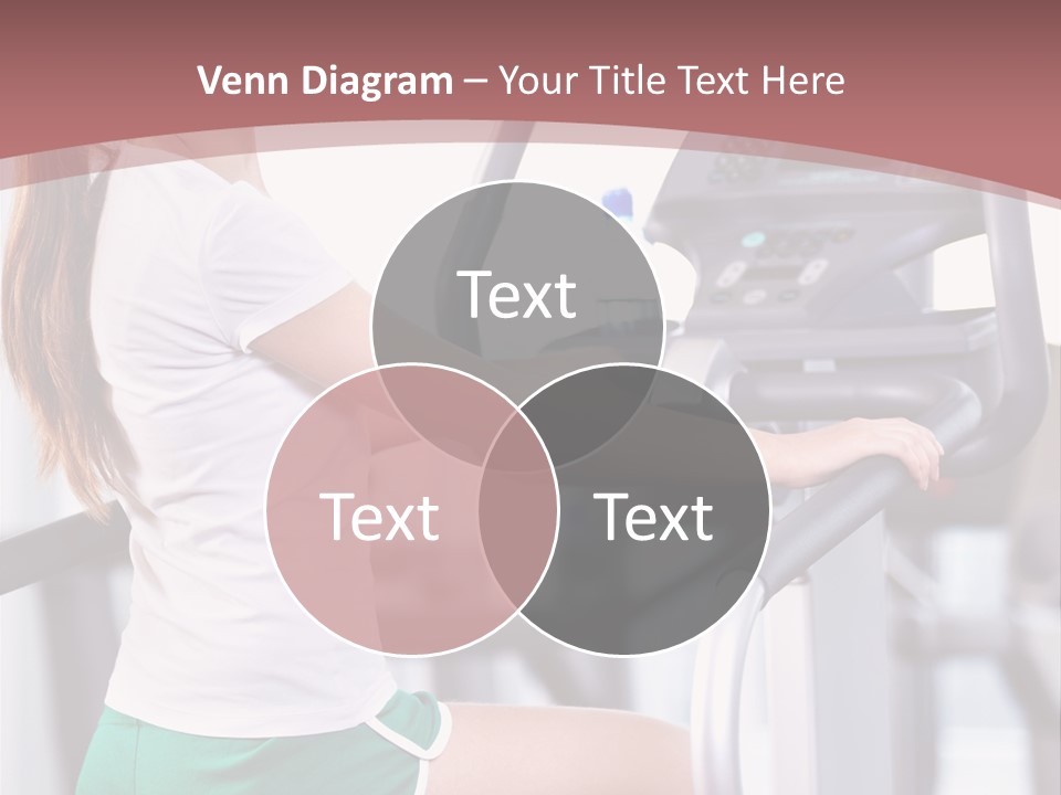 Moving Wellbeing Caucasian PowerPoint Template