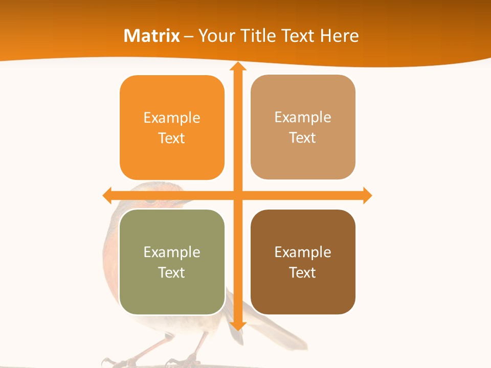 Close Perched Sing PowerPoint Template