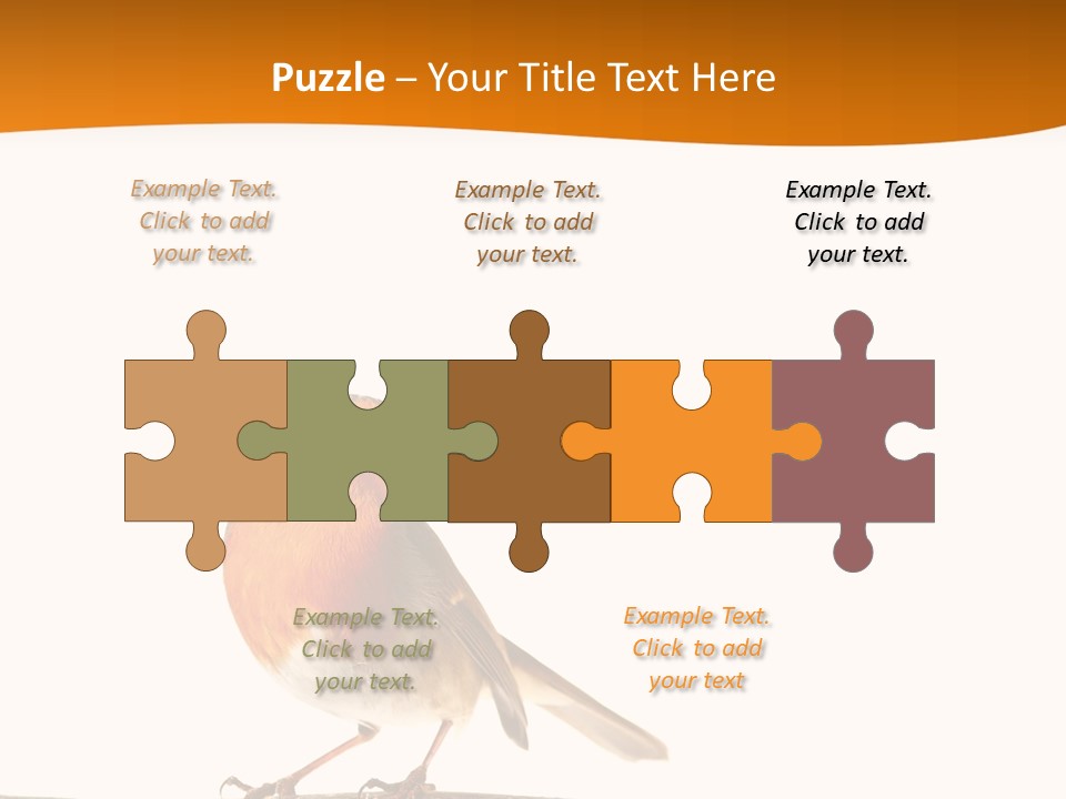 Close Perched Sing PowerPoint Template