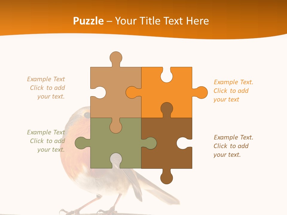 Close Perched Sing PowerPoint Template